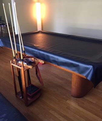 8ft Brunswick Gibson Pool Table (not available)