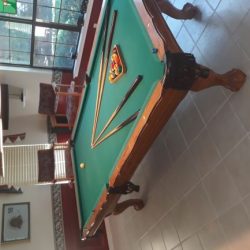 Custom 9' Gandy pool table